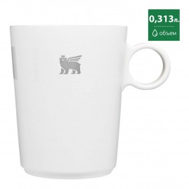 Кофейная кружка STANLEY ADVENTURE DAYBREAK 0,313L 10-11017-013 белый Кофейная кружка STANLEY ADVENTURE DAYBREAK 0,313L 10-11017-013 белый
