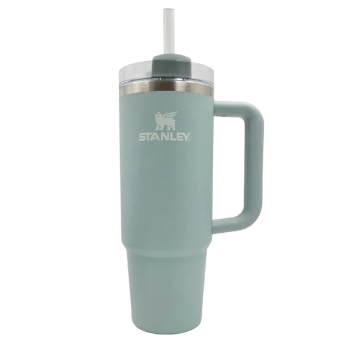 Термокружка STANLEY QUENCHER H2.0 0,88L (10-11912-124) с трубочкой, морская Термокружка STANLEY QUENCHER H2.0 0,88L (10-11912-124) с трубочкой, морская